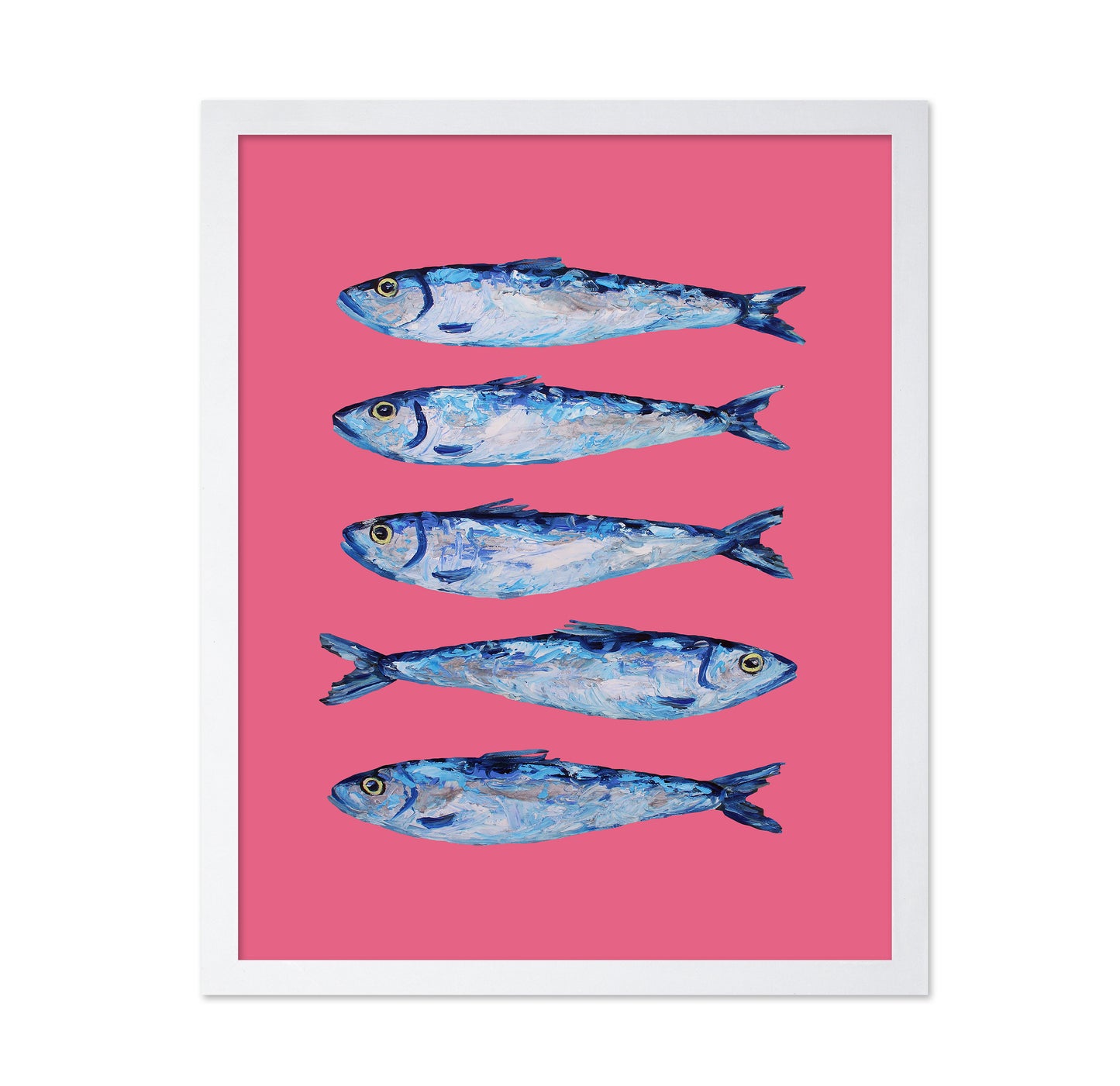 Sardines on Pink