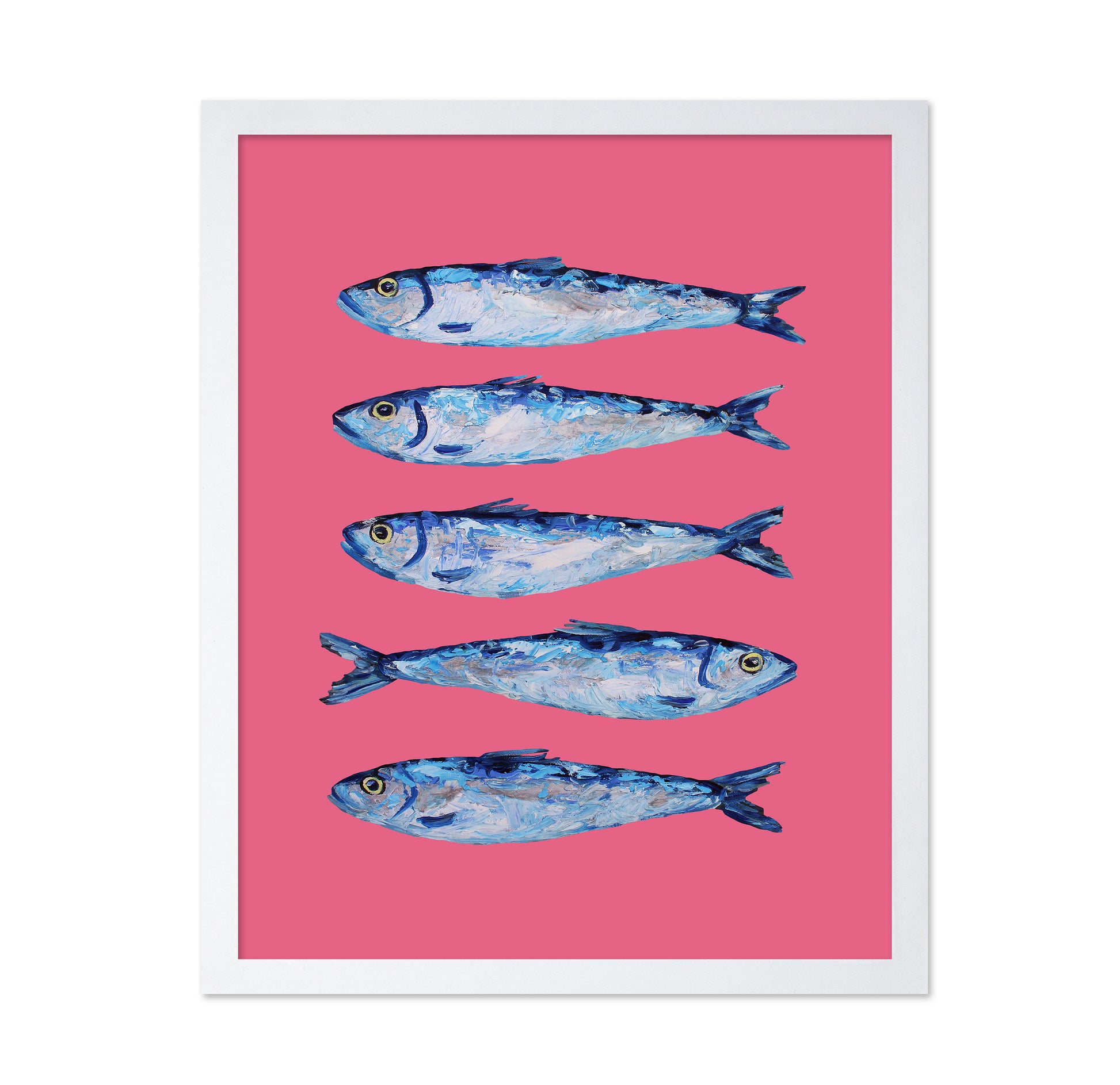 Sardines on Pink