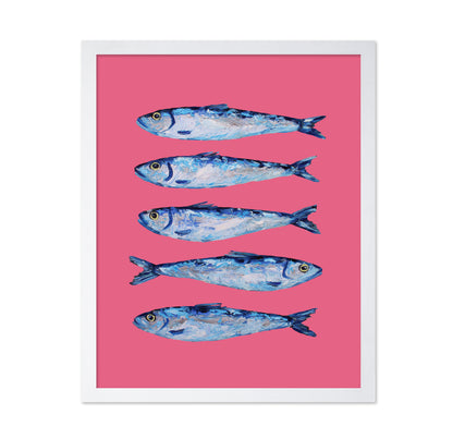 Sardines on Pink