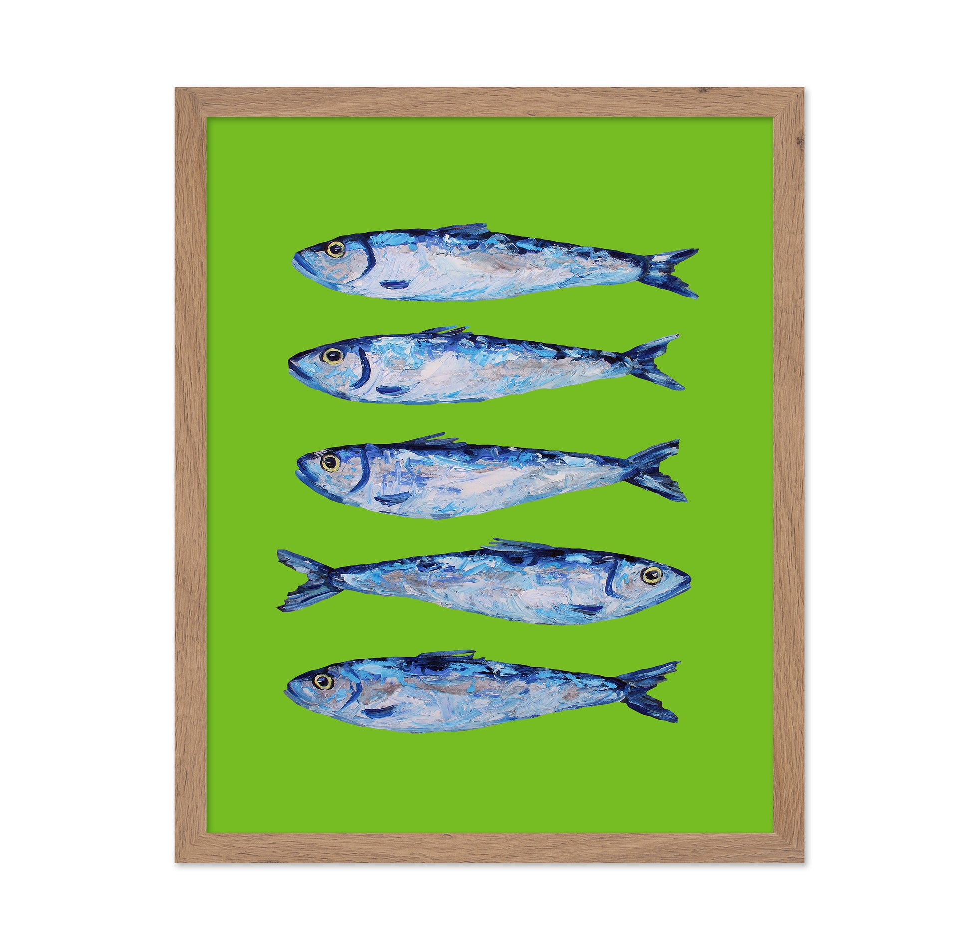 Sardines Lime Green