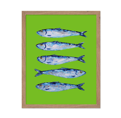 Sardines Lime Green