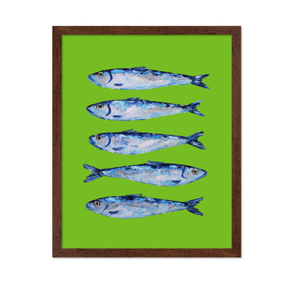Sardines Lime Green