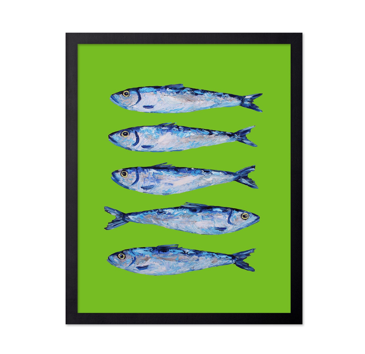 Sardines Lime Green