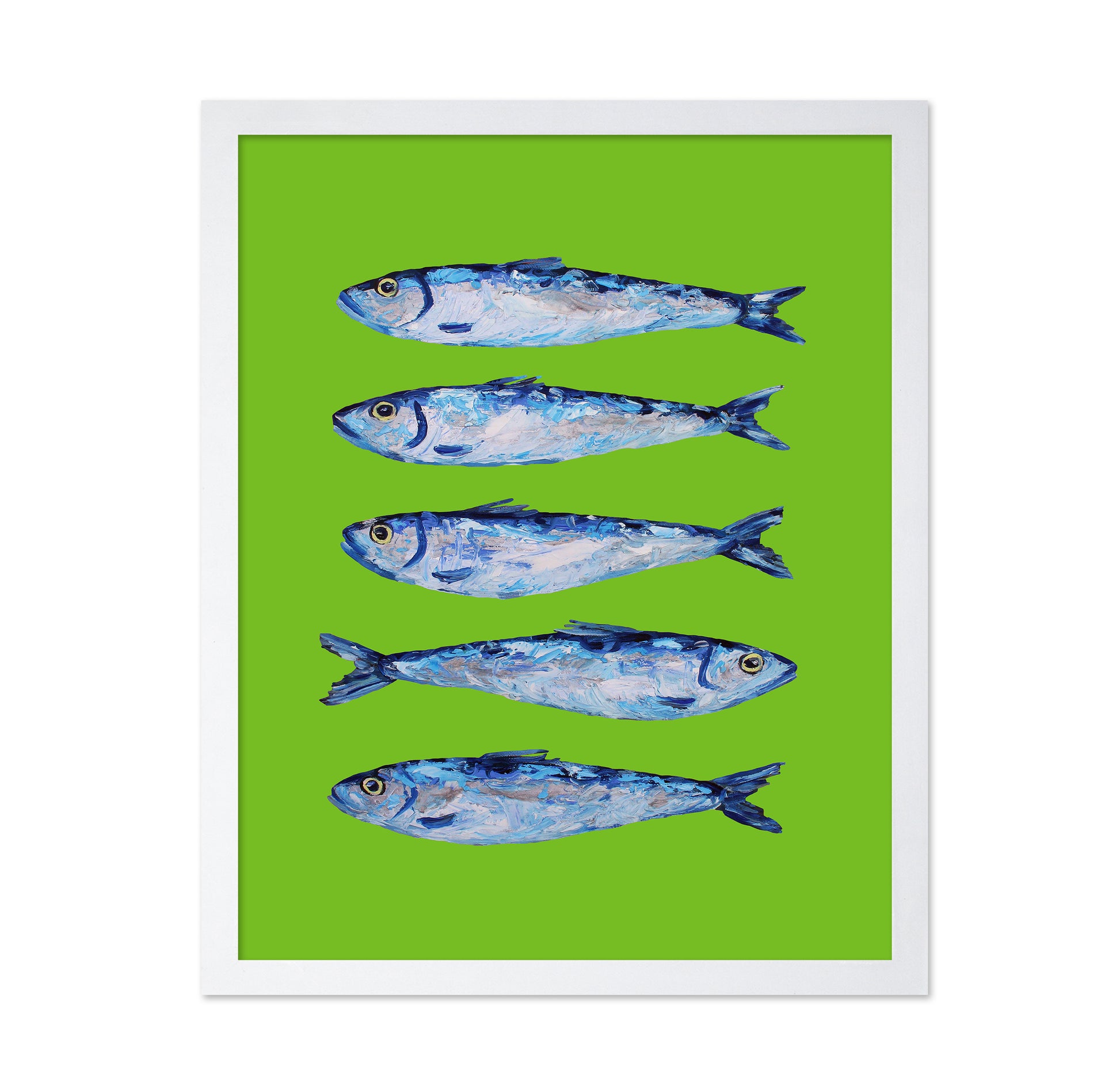 Sardines Lime Green