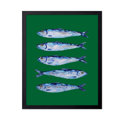 Sardines Forest Green