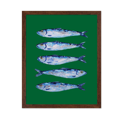 Sardines Forest Green