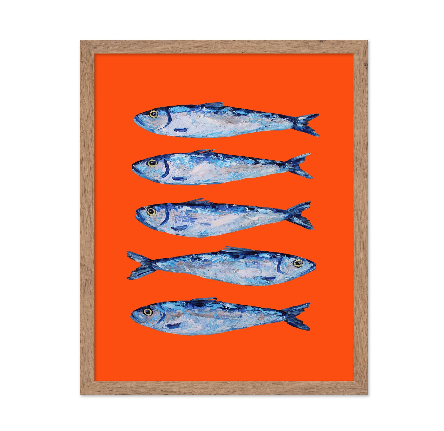 Sardines on Orange