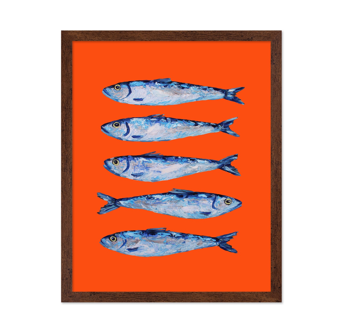 Sardines on Orange