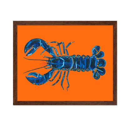 Lobster On Orange