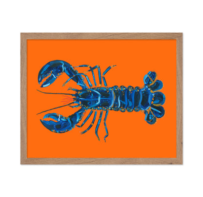 Lobster On Orange