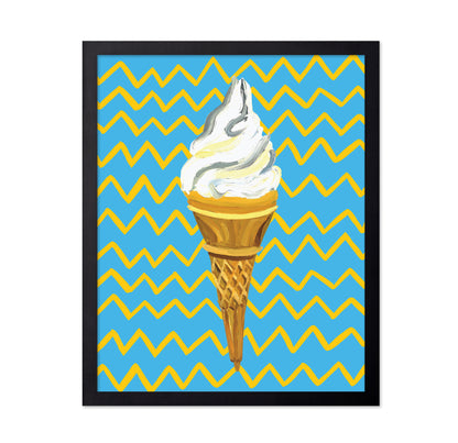 Ice Cream Blue