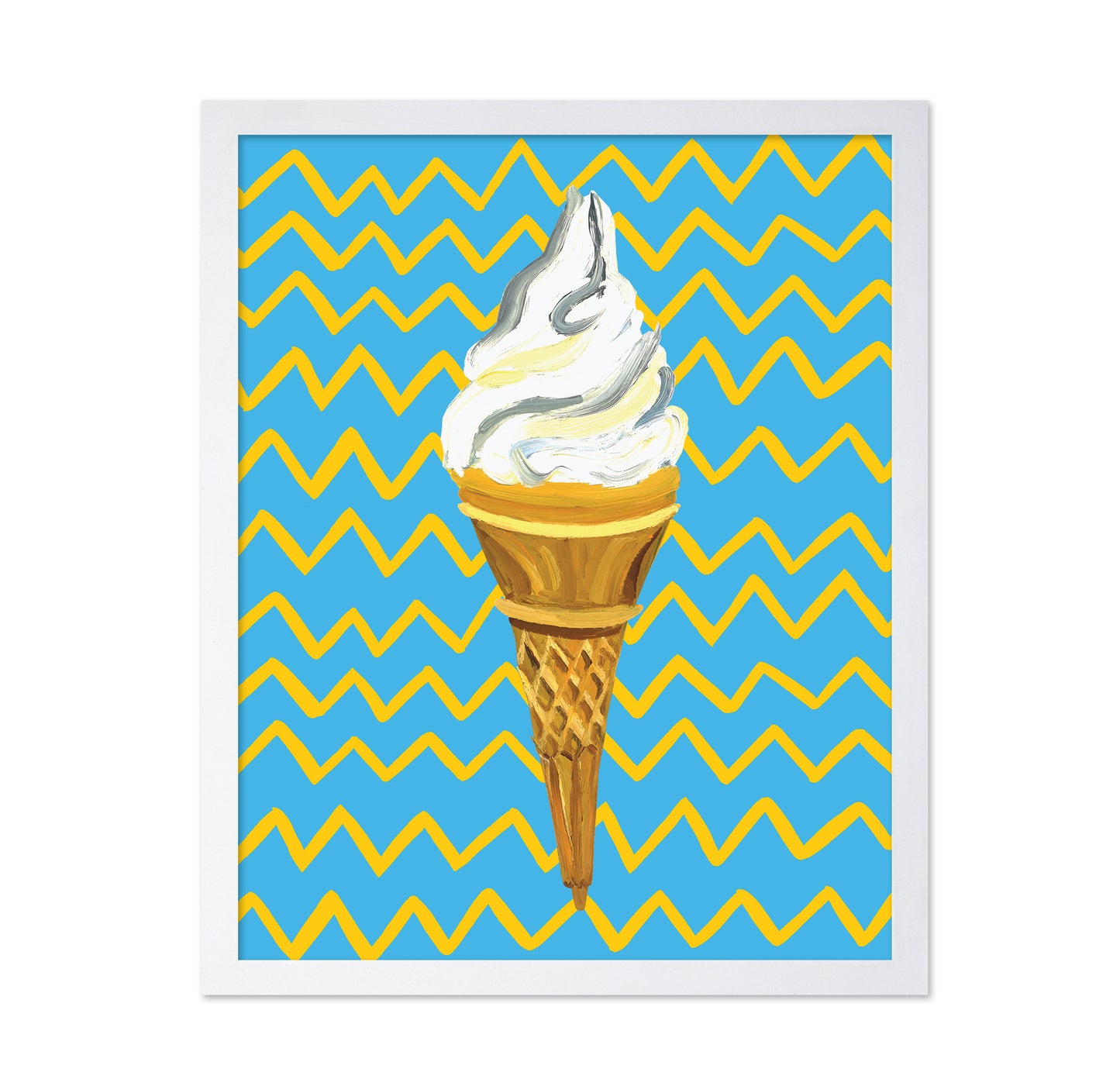 Ice Cream Blue
