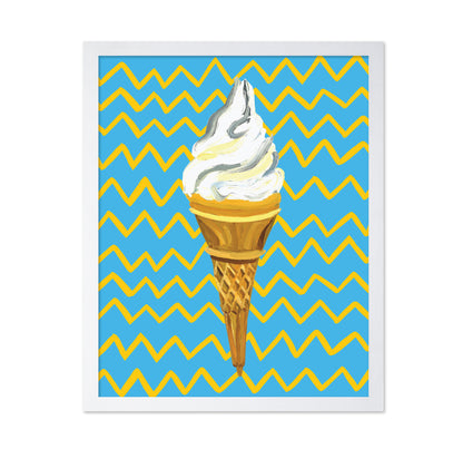 Ice Cream Blue