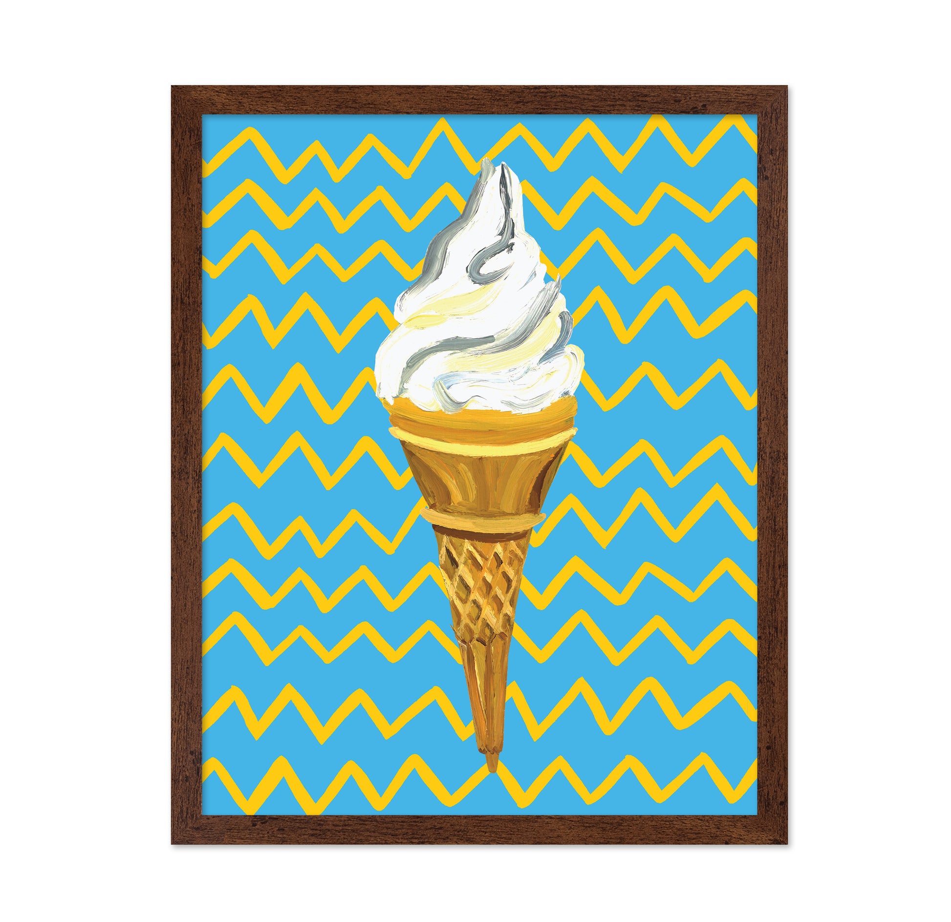 Ice Cream Blue