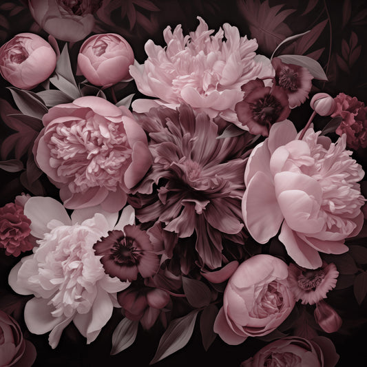 Floral Romance Pastel Pink