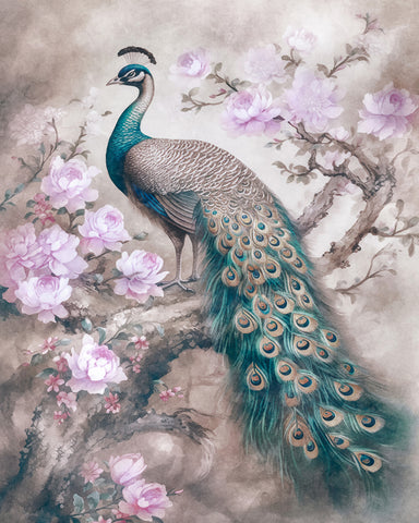 Peacocks Romance Garden