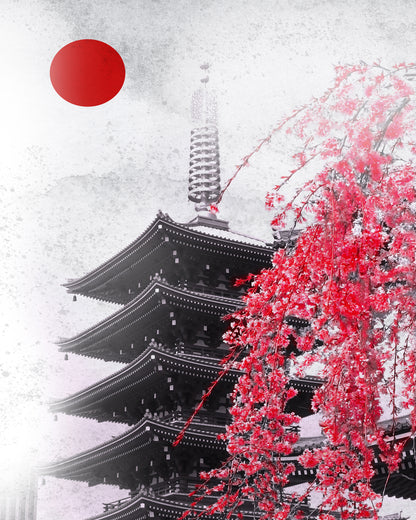 Pagoda Temple of Japan