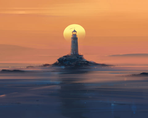 Beacon at Dusk