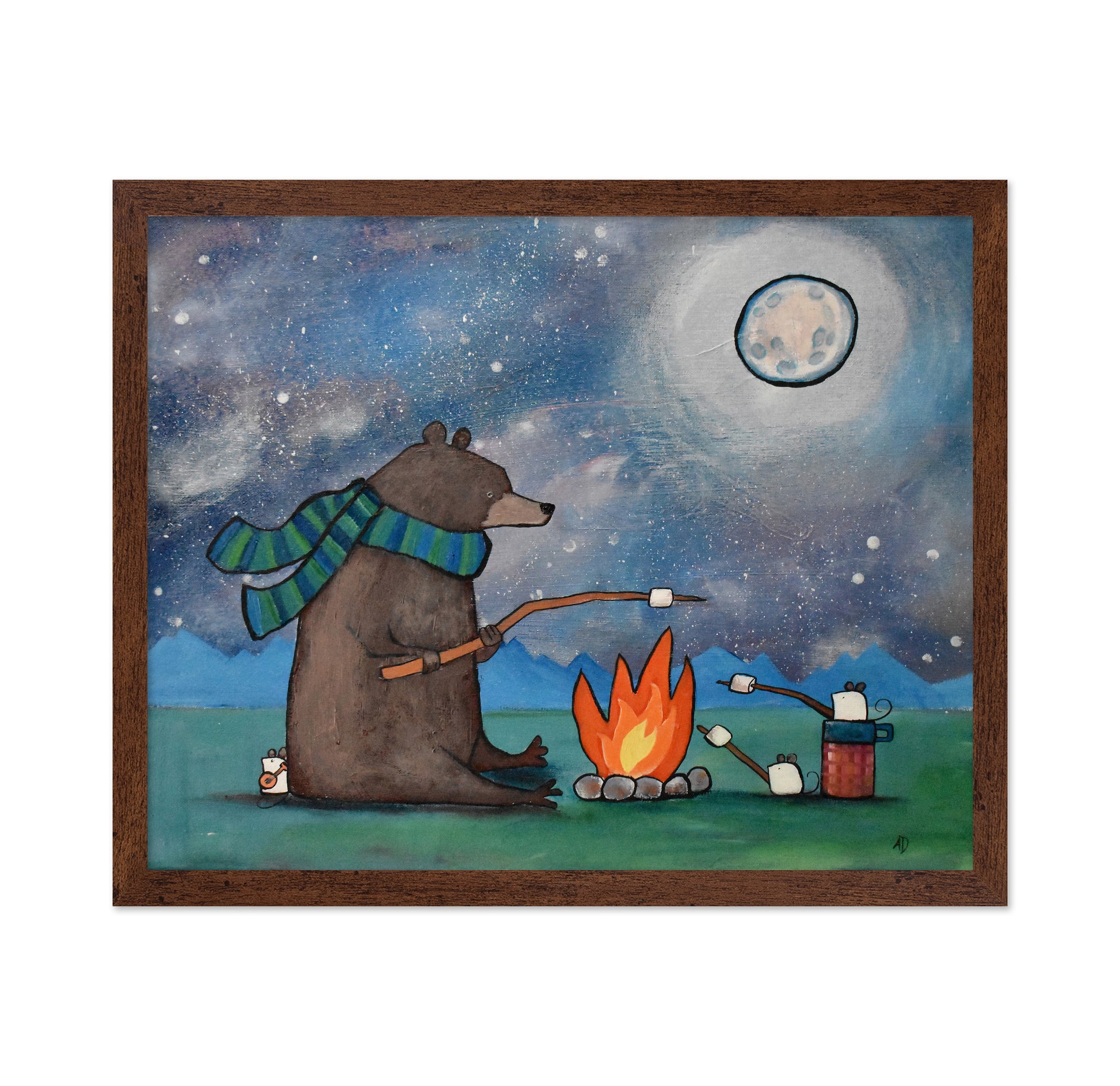 Camping Bear Mouse