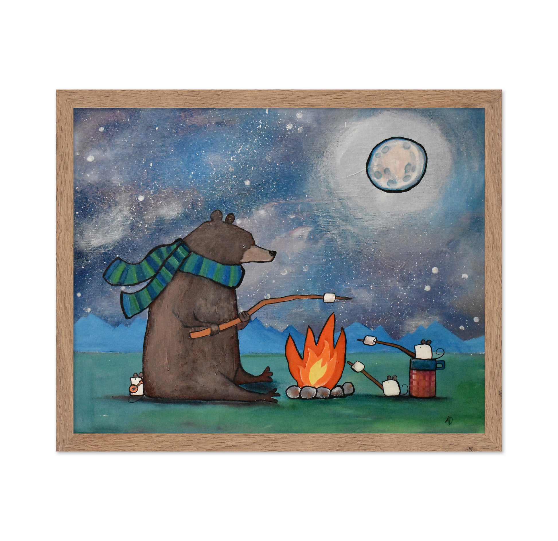 Camping Bear Mouse