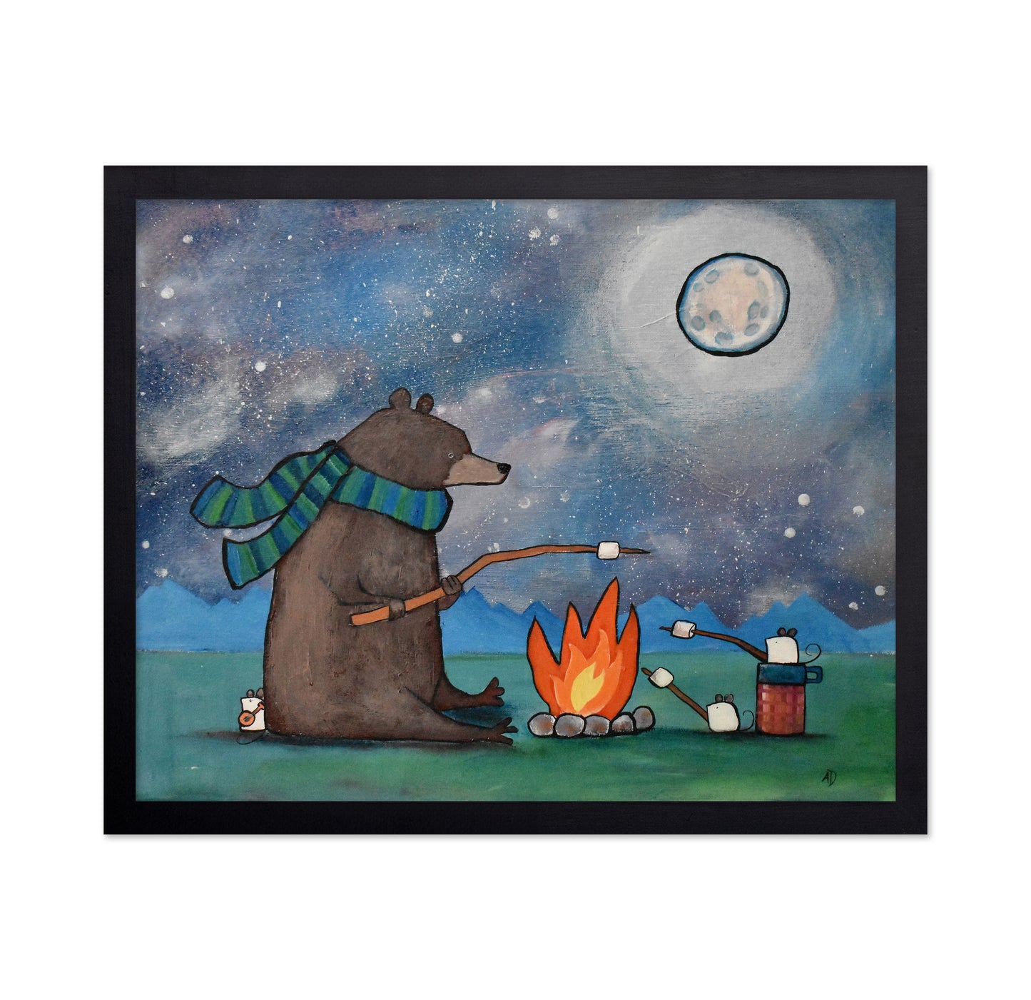 Camping Bear Mouse