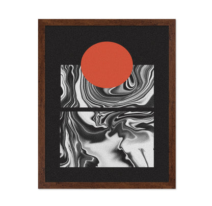 Minimal Marble Sunset