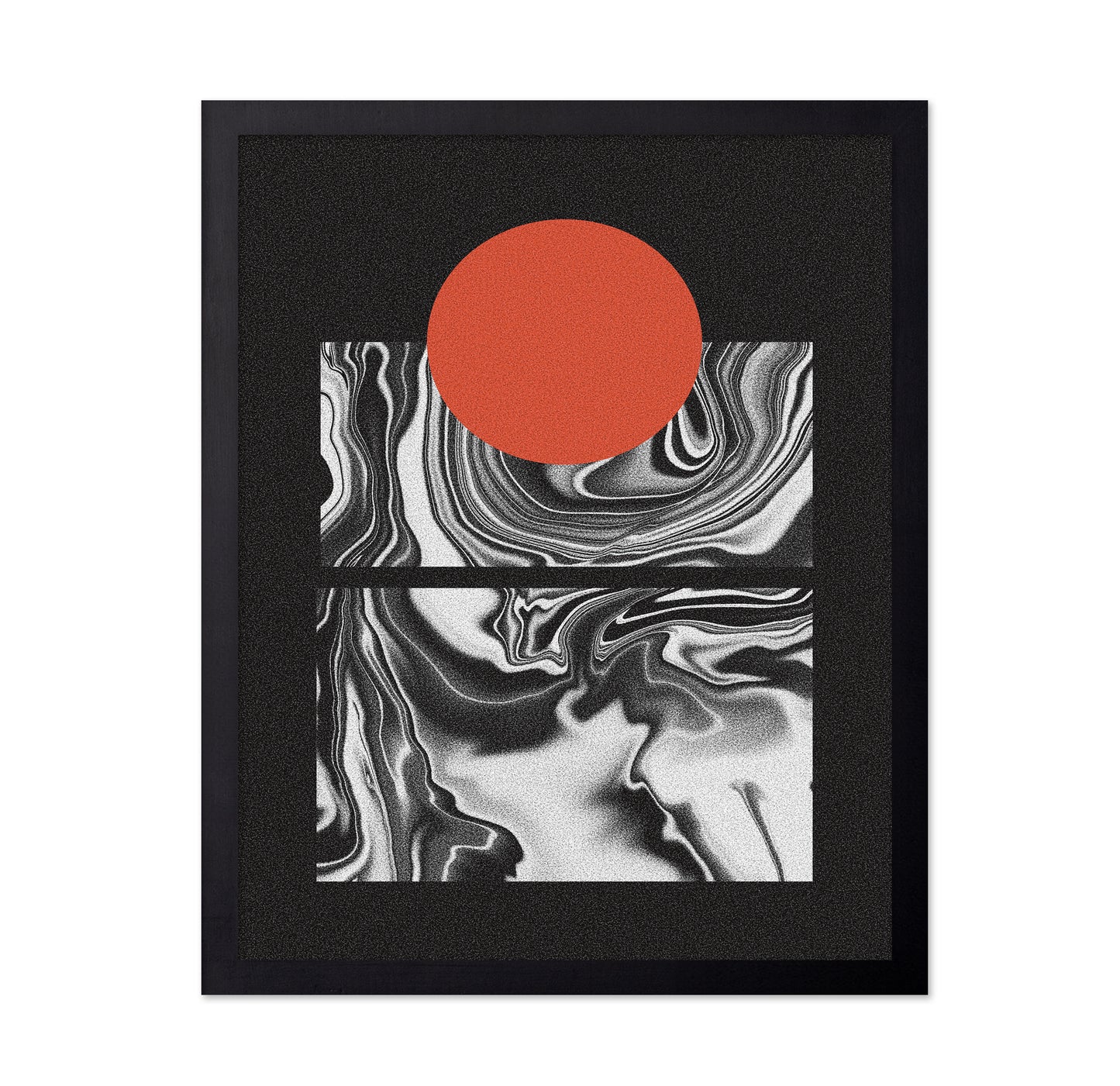 Minimal Marble Sunset