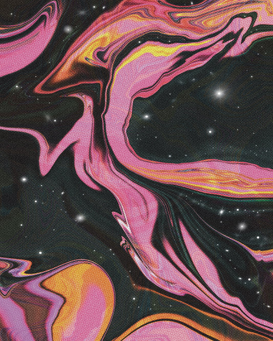 Pink Swirl Nebula