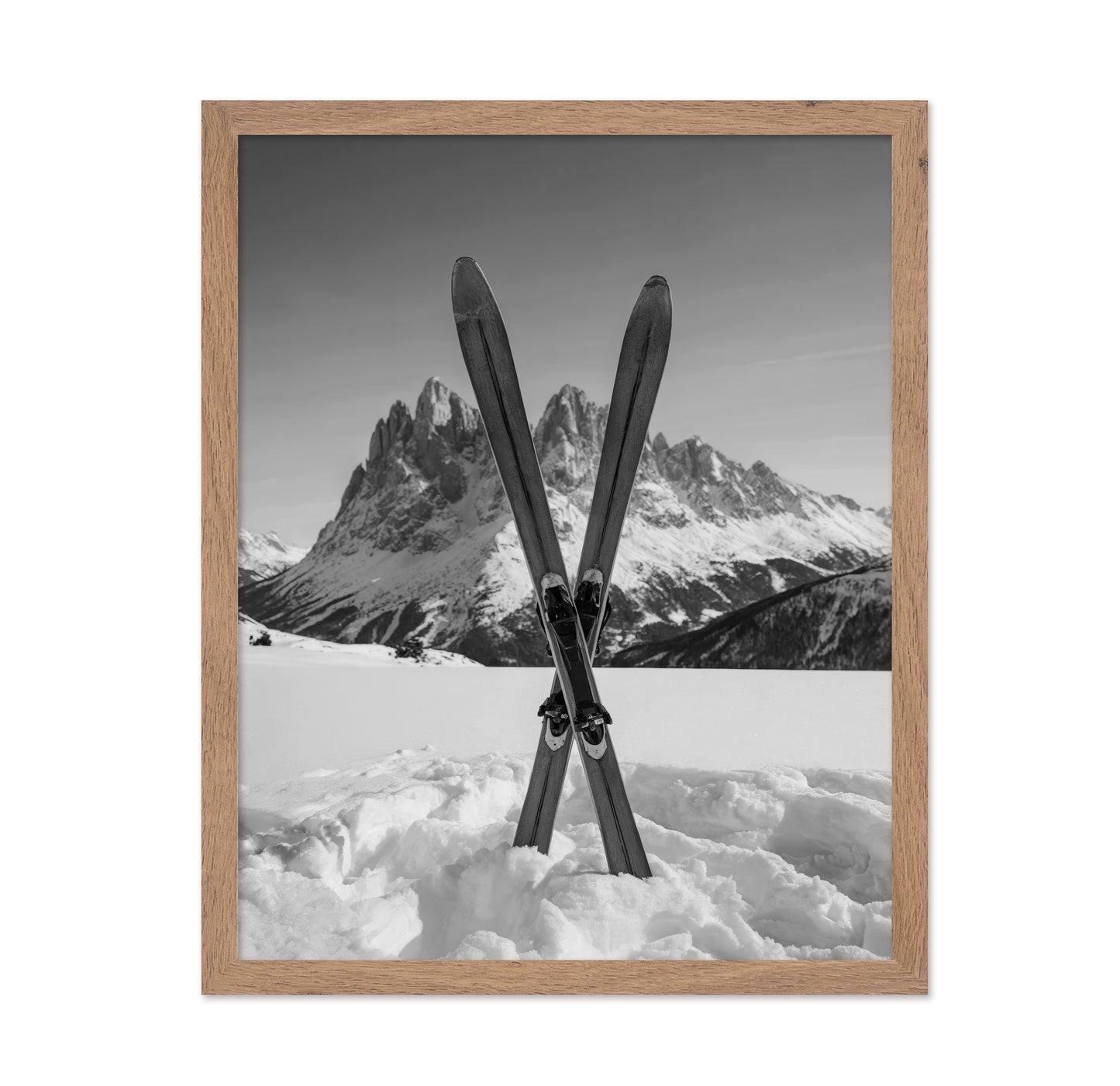 Crossed Skis