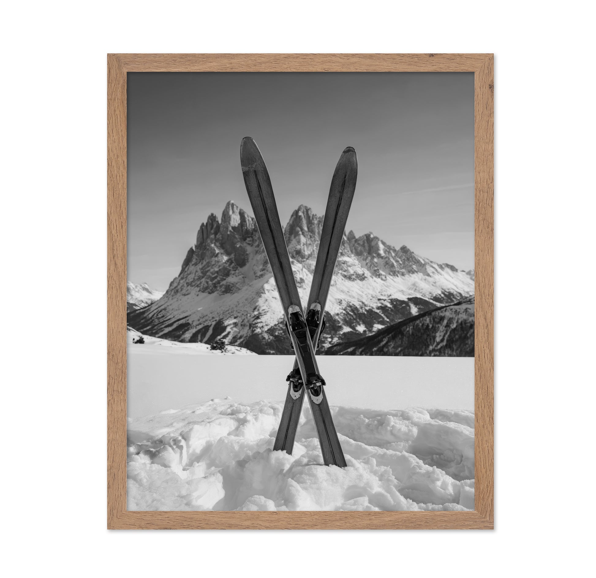 Crossed Skis