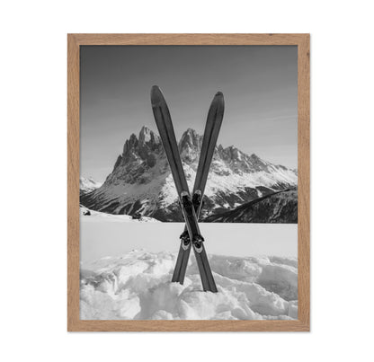 Crossed Skis