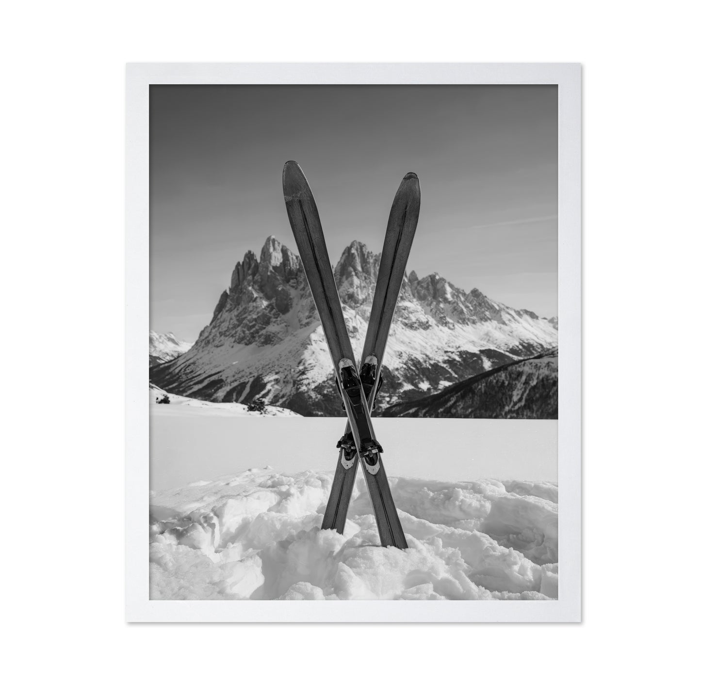 Crossed Skis