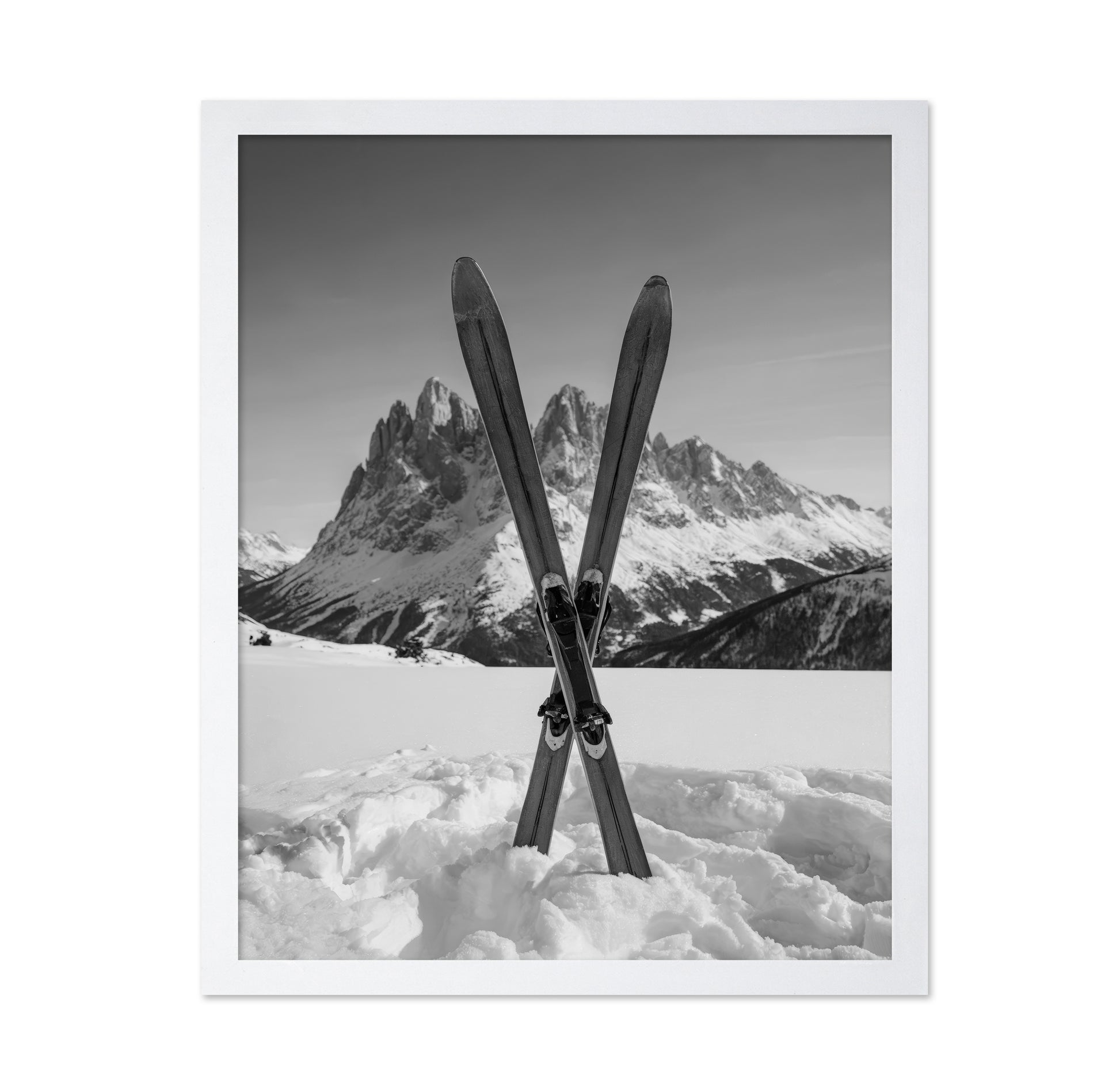 Crossed Skis