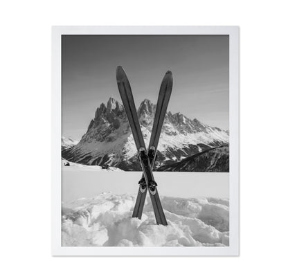 Crossed Skis