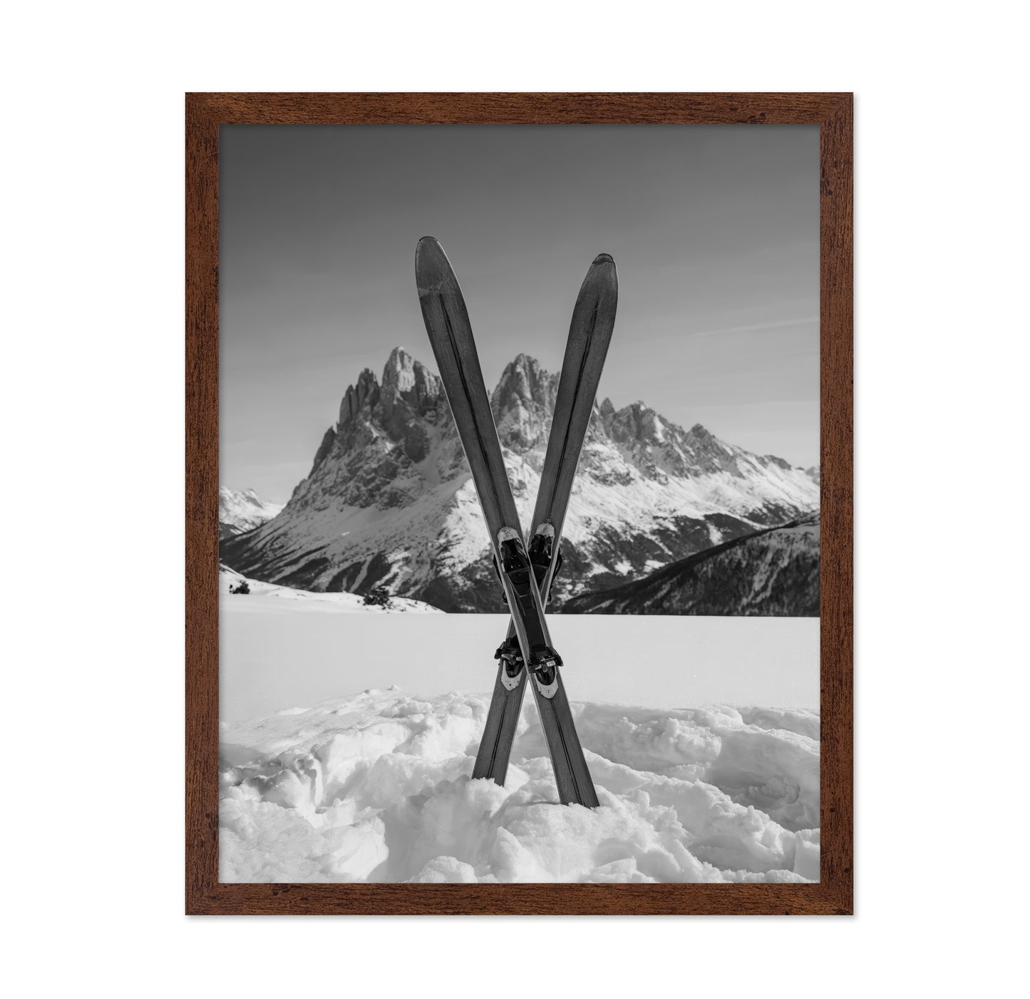 Crossed Skis