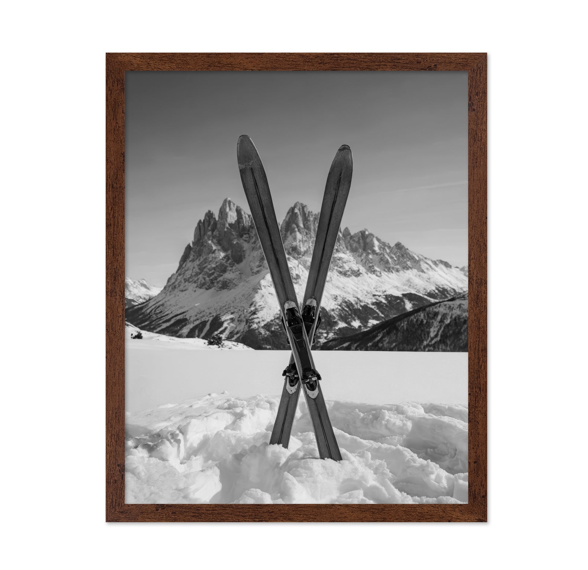 Crossed Skis