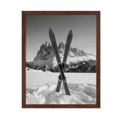 Crossed Skis