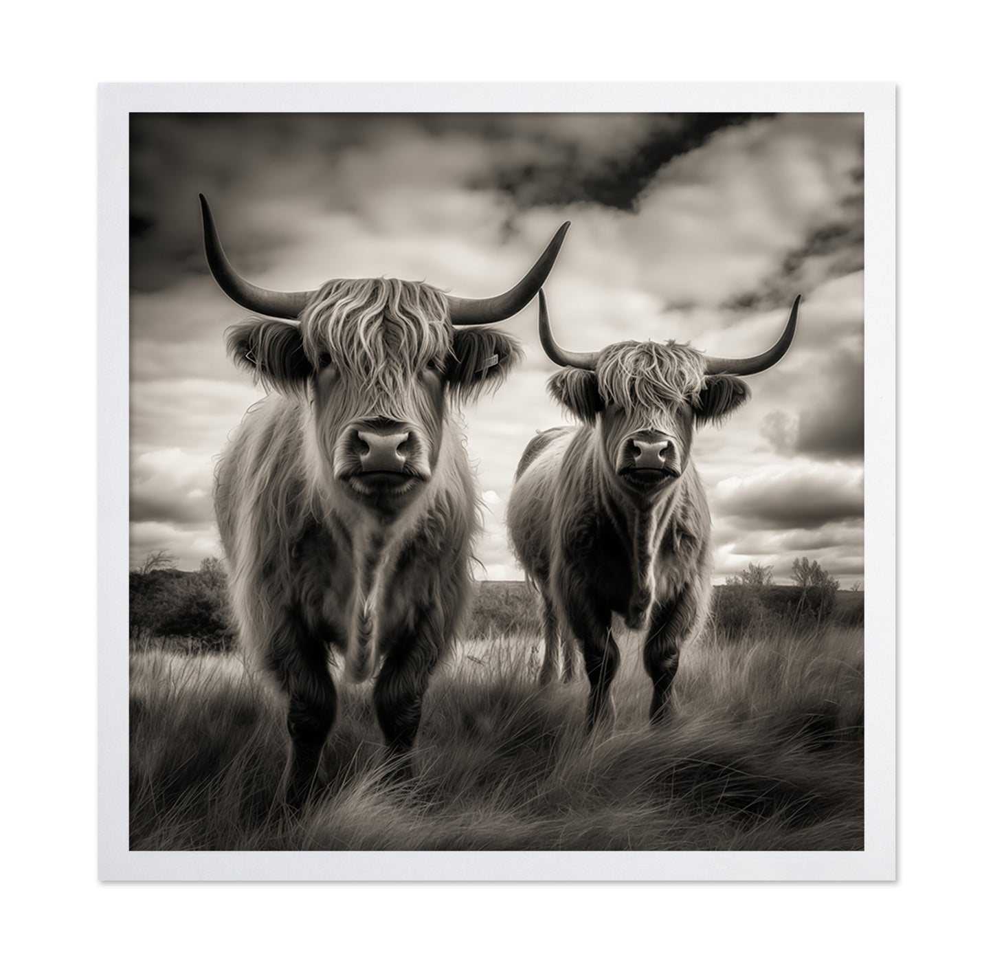Two Highland Cows
