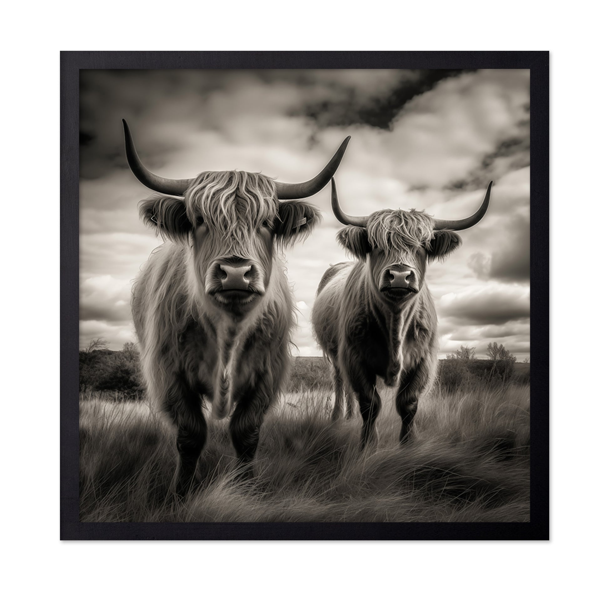 Two Highland Cows