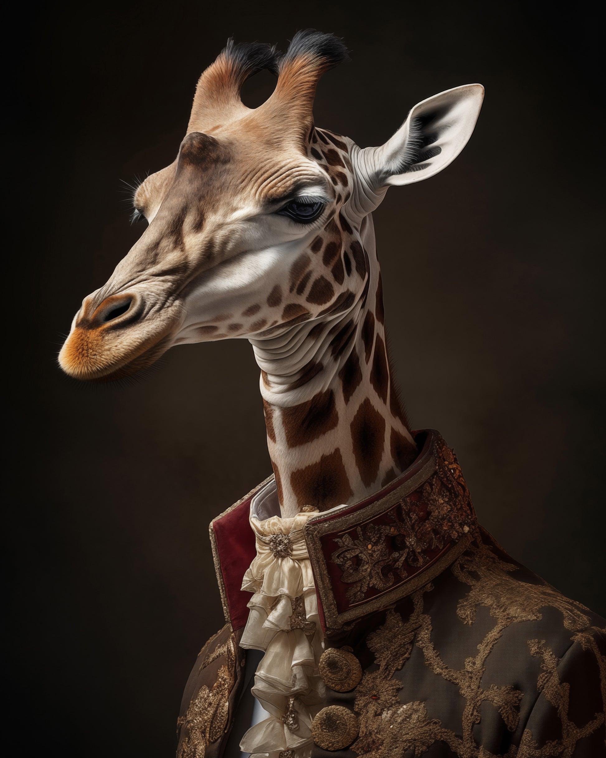 Giraffe Portrait No1