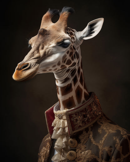Giraffe Portrait No1