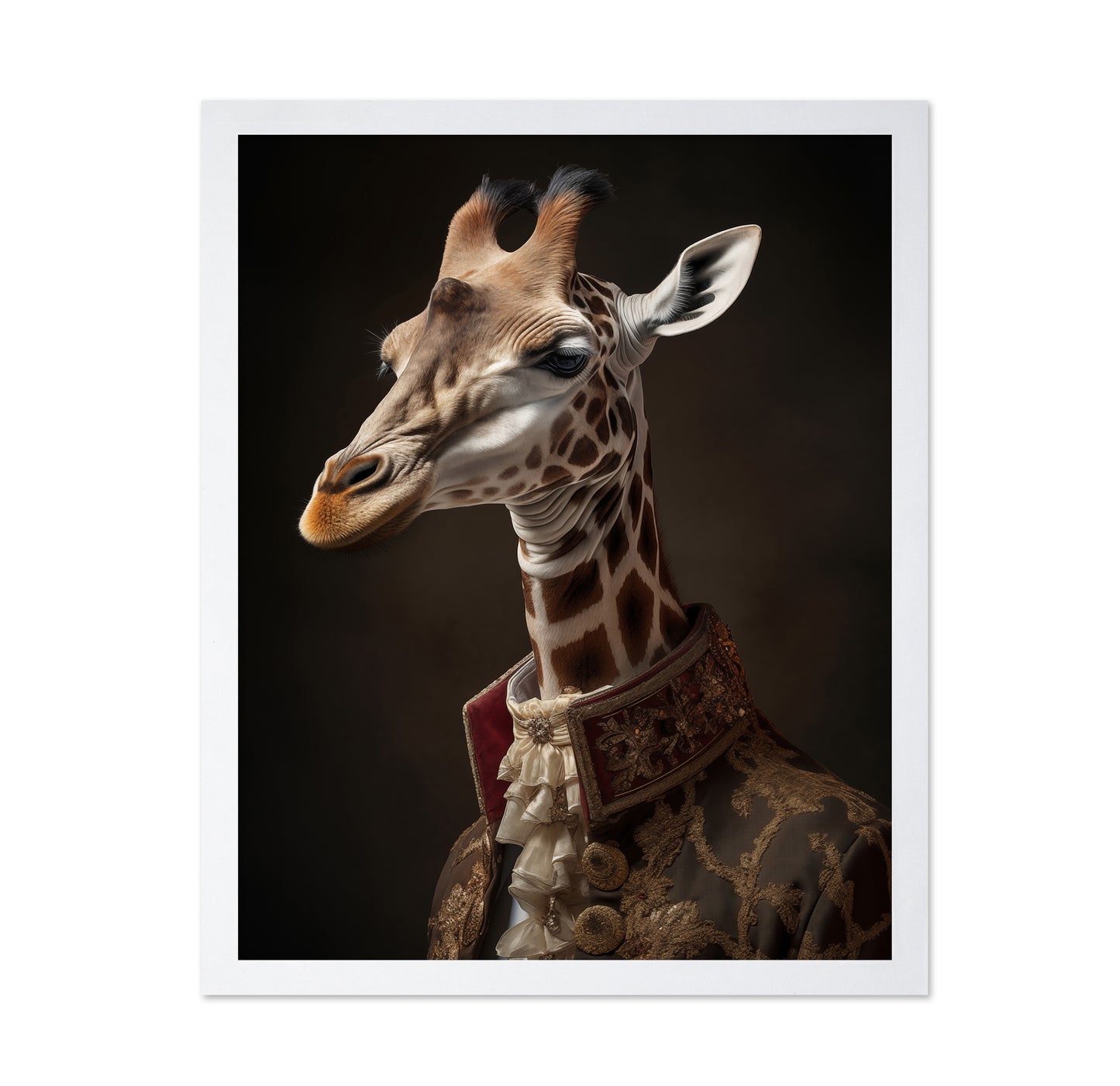 Giraffe Portrait No1