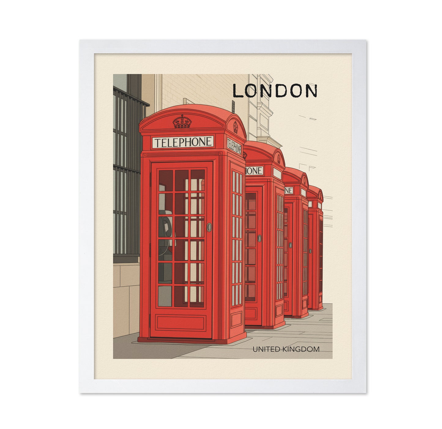 London Travel Poster