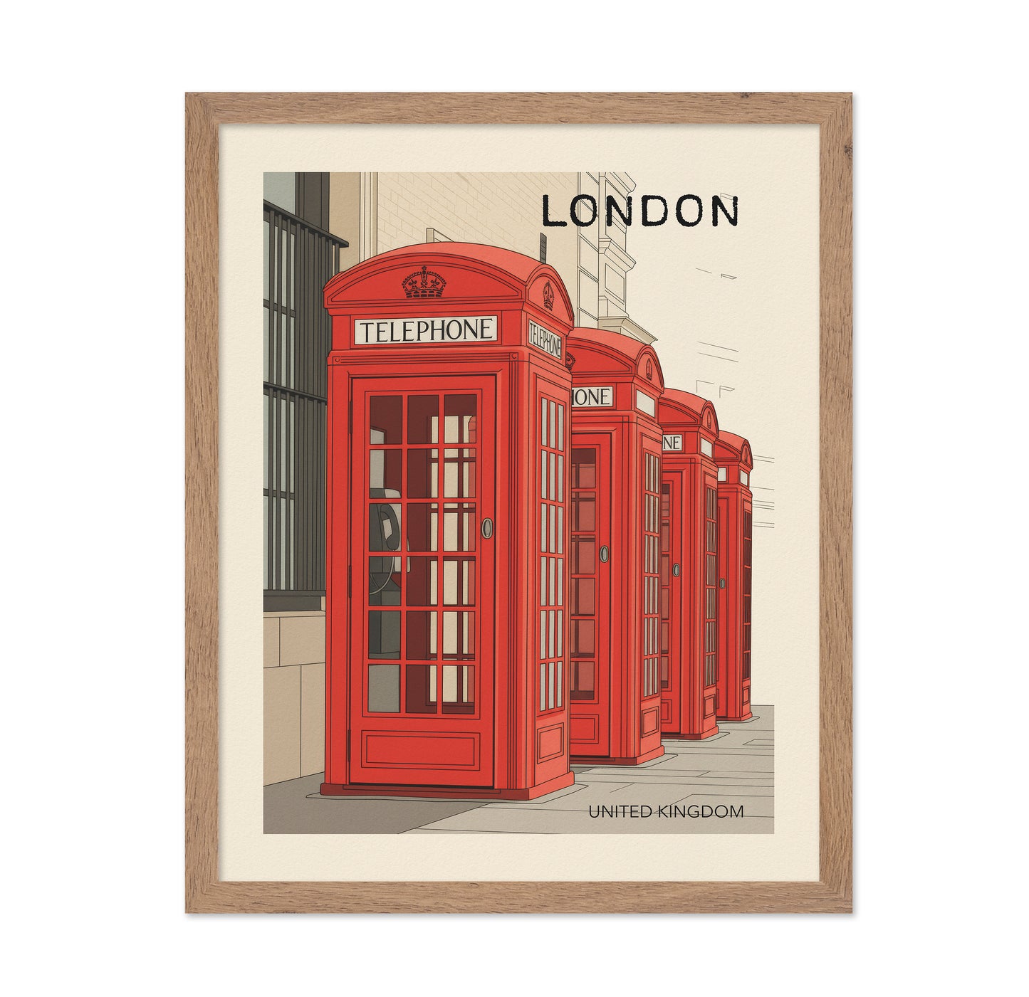 London Travel Poster