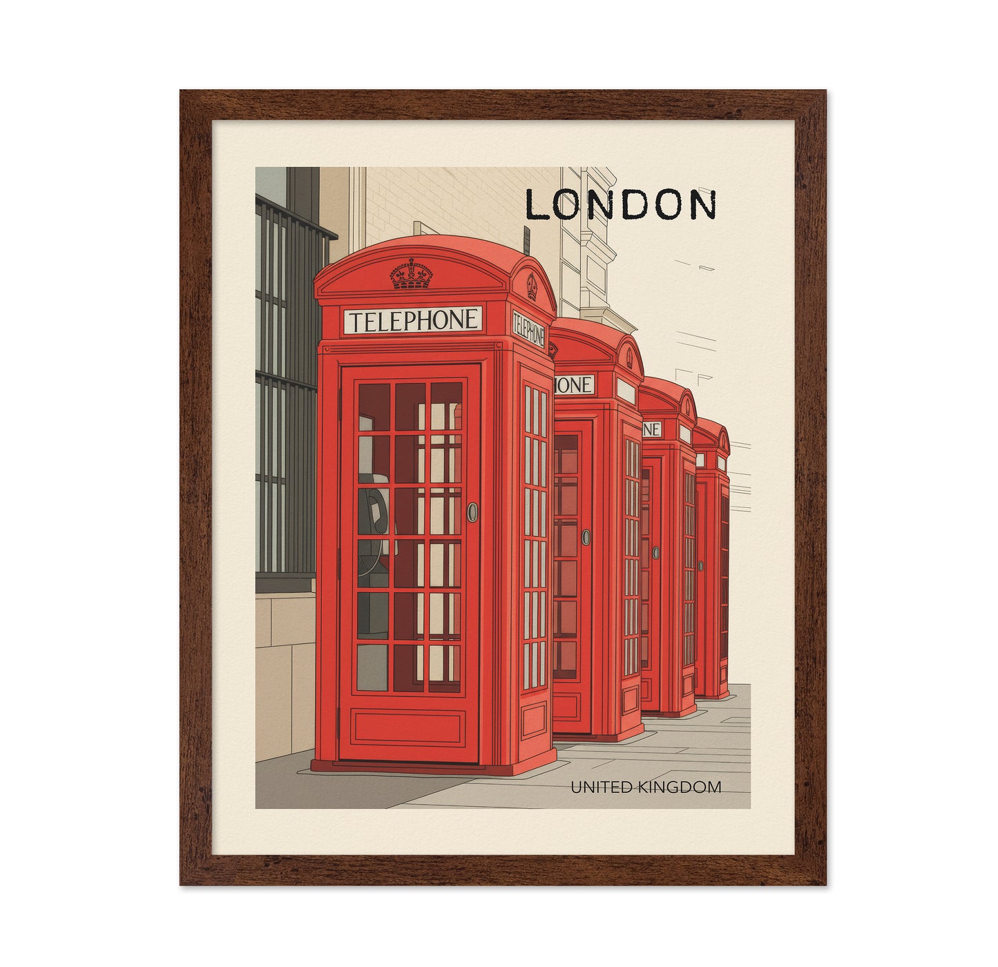 London Travel Poster