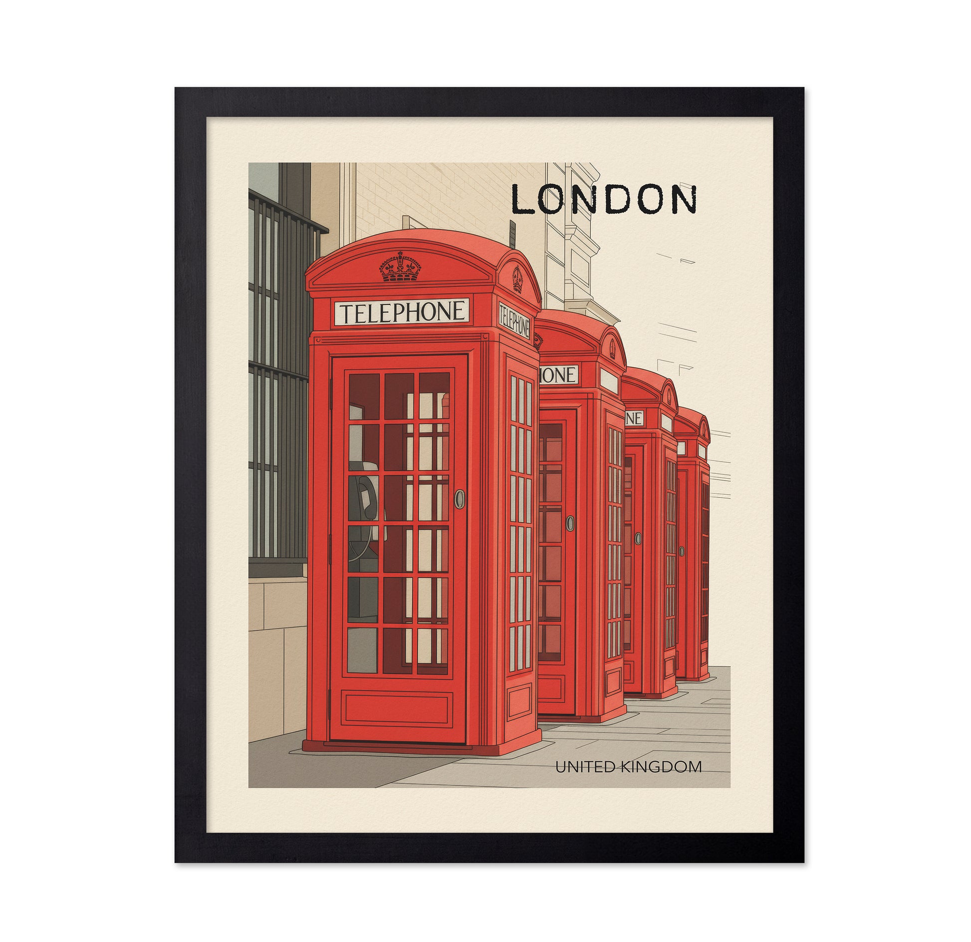 London Travel Poster