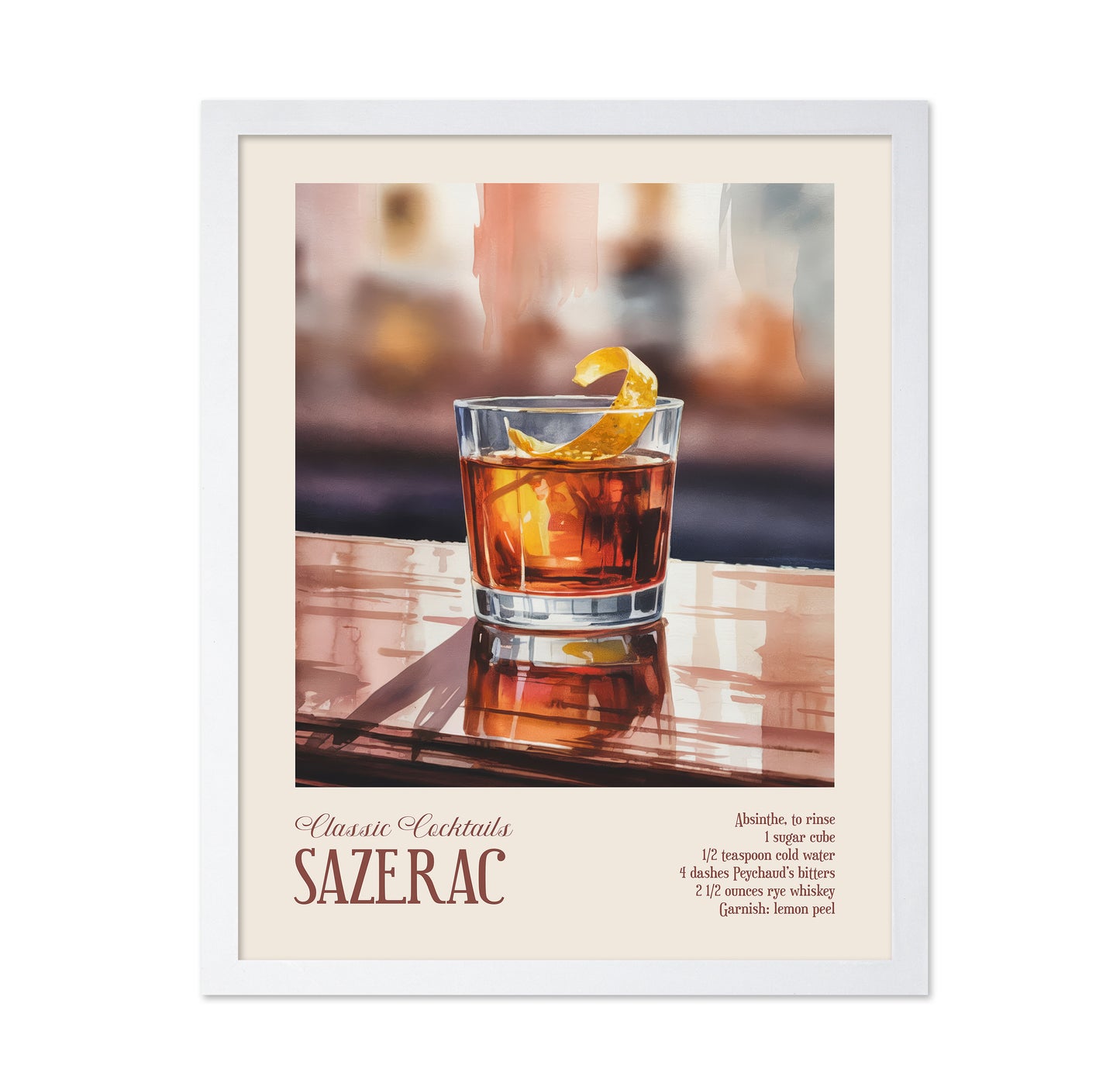 Classic Cocktails - Sazerac