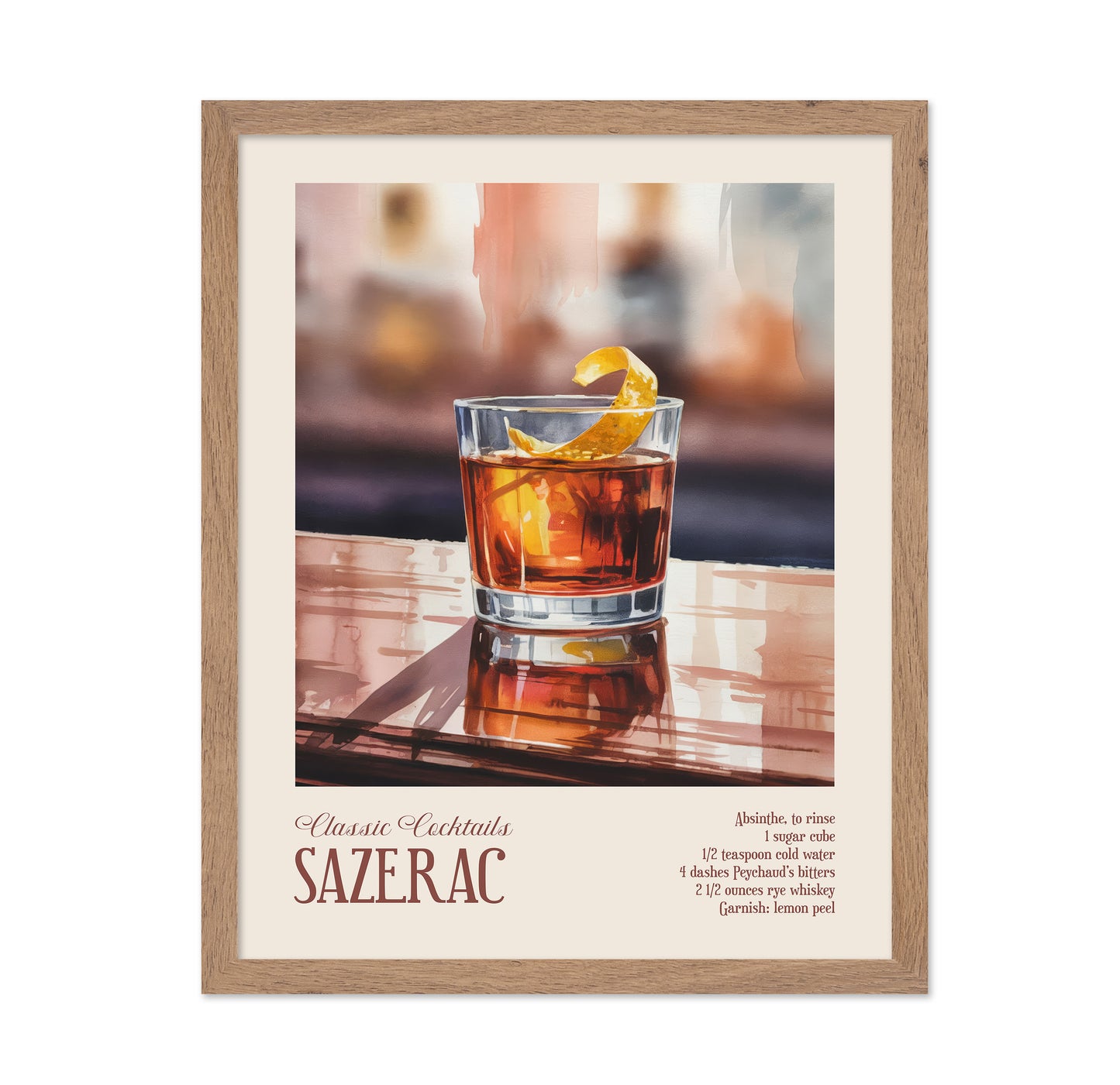 Classic Cocktails - Sazerac
