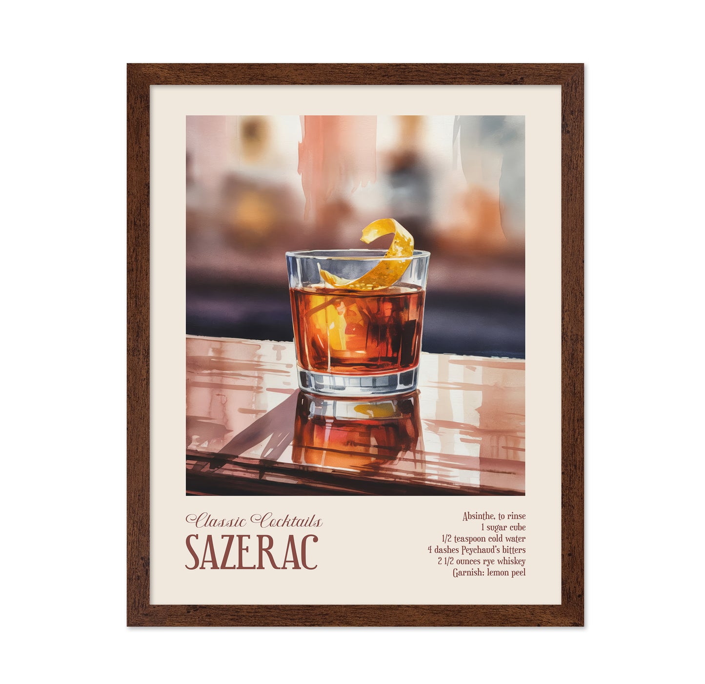 Classic Cocktails - Sazerac