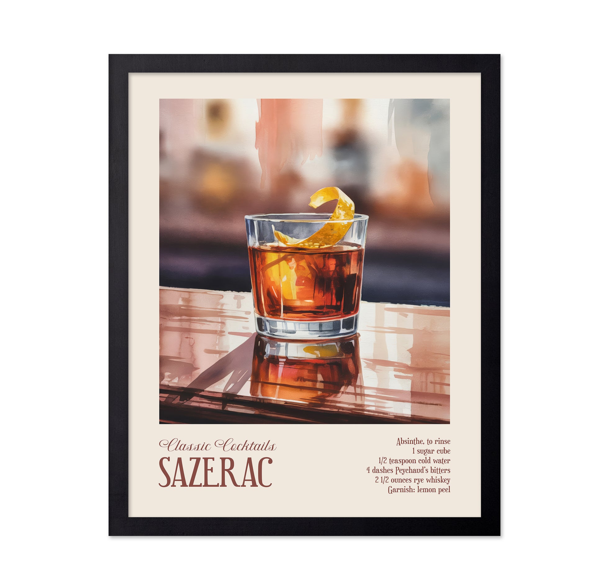 Classic Cocktails - Sazerac